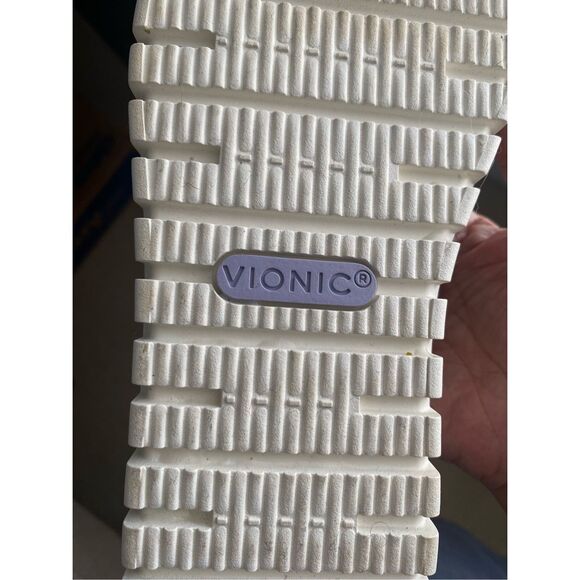 Vionic Womens Uptown Knit Skimmer Flat Light Grey Sz 8.5 Wide - Picture 11 of 11